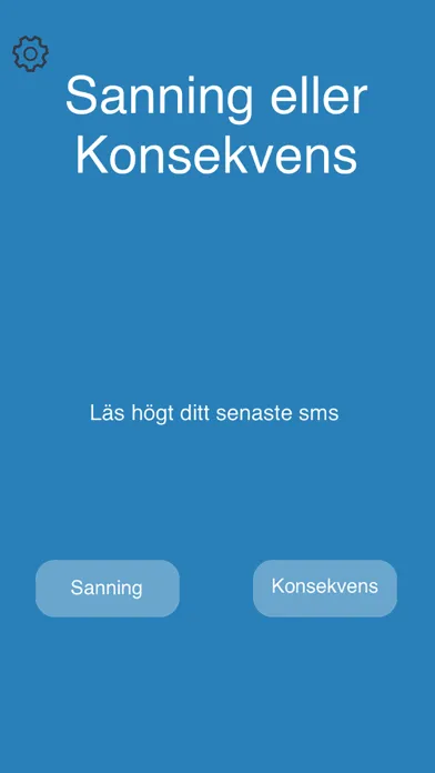Sanning eller Konka? - Festapp Screenshots