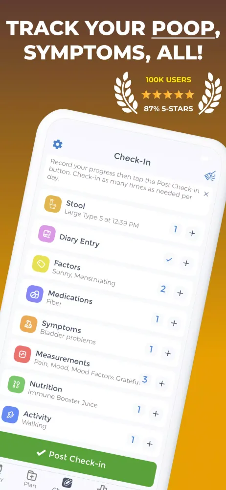 Poop Tracker Screenshots