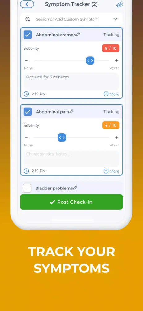 Poop Tracker Screenshots