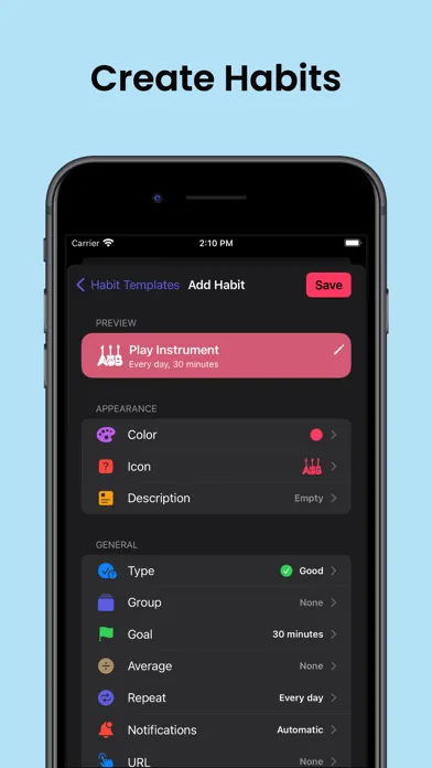 صور Grit: Daily Habit Tracker