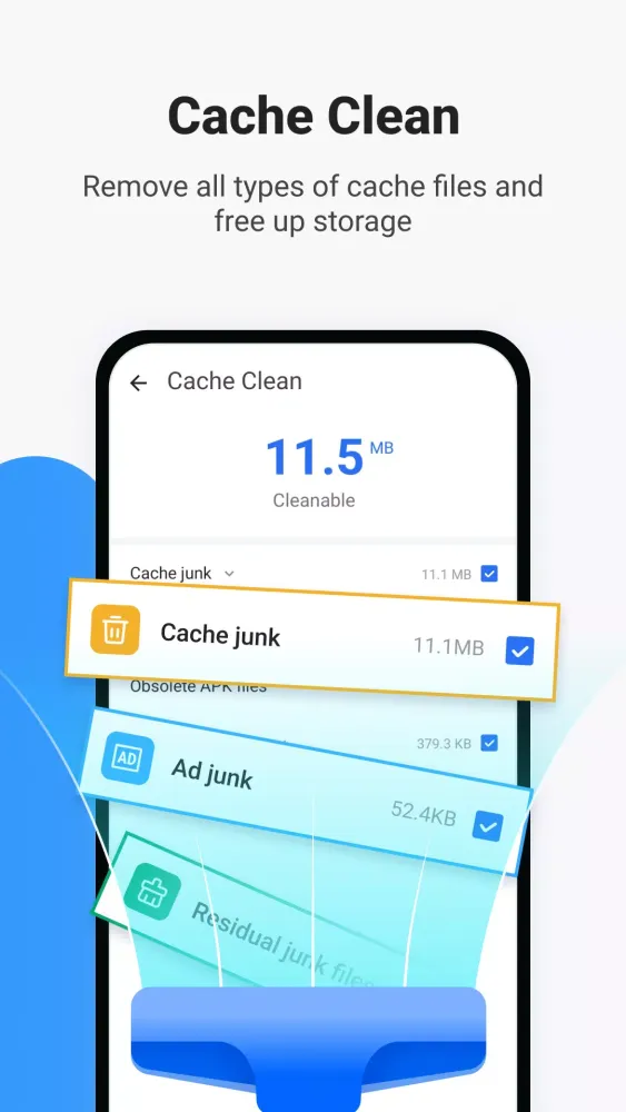 Tangkapan layar Ora Storage Manager -Antivirus