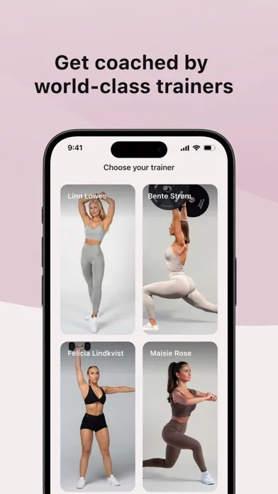 Скриншоты Athli: Female Fitness Coach