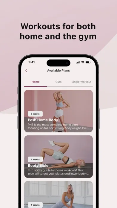 Скриншоты Athli: Female Fitness Coach