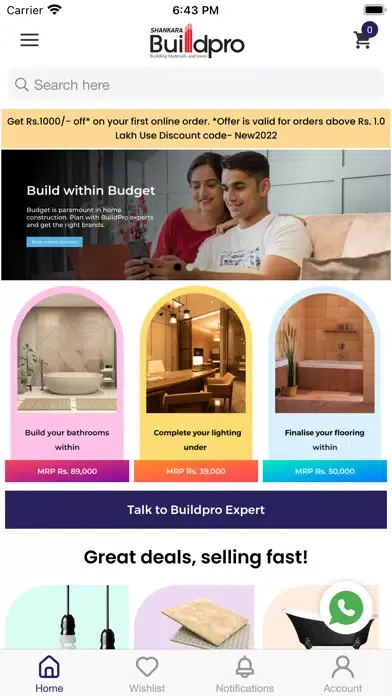 Zrzuty ekranu Buildpro
