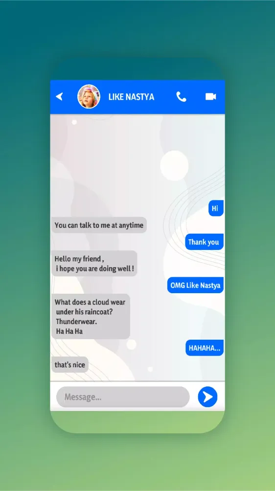Screenshot di Like Nastya Unicorn Chat