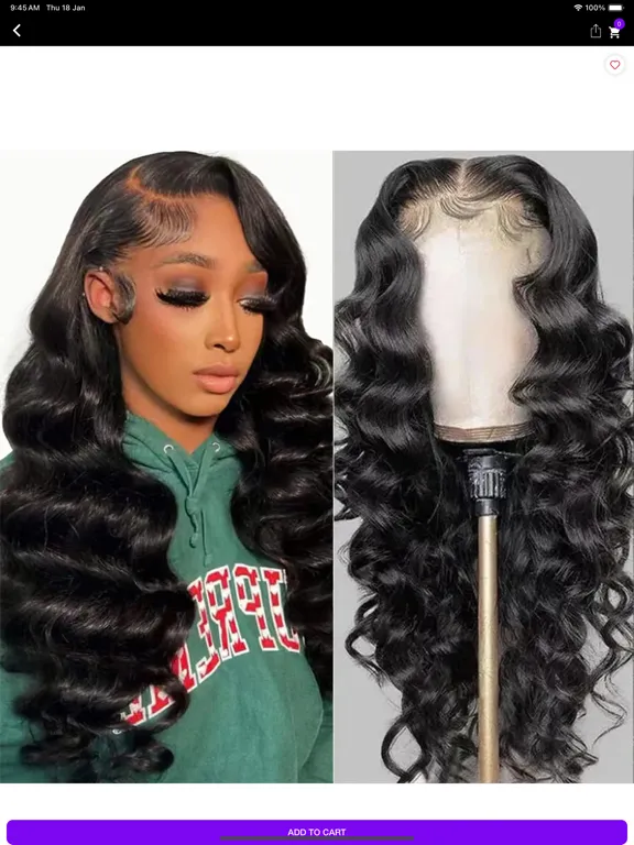 Glueless Wigs iPad  Screenshots