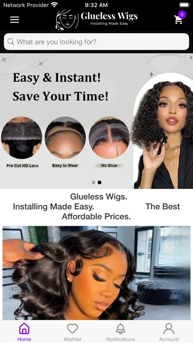 Glueless Wigs Screenshots