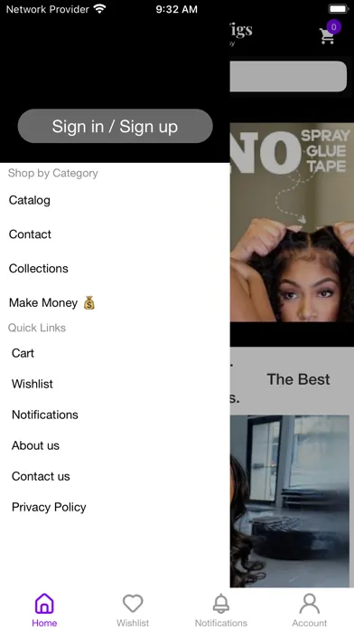 Glueless Wigs Screenshots