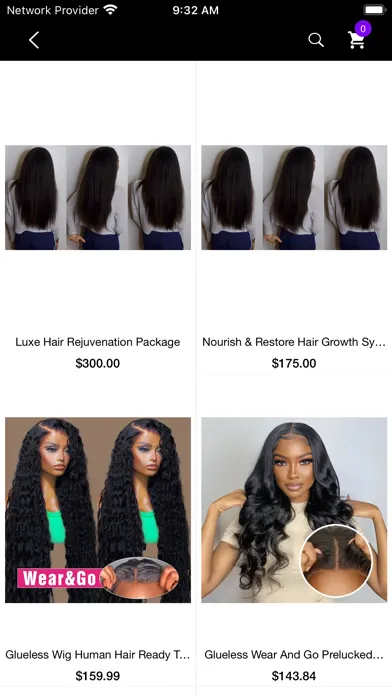 Glueless Wigs Screenshots