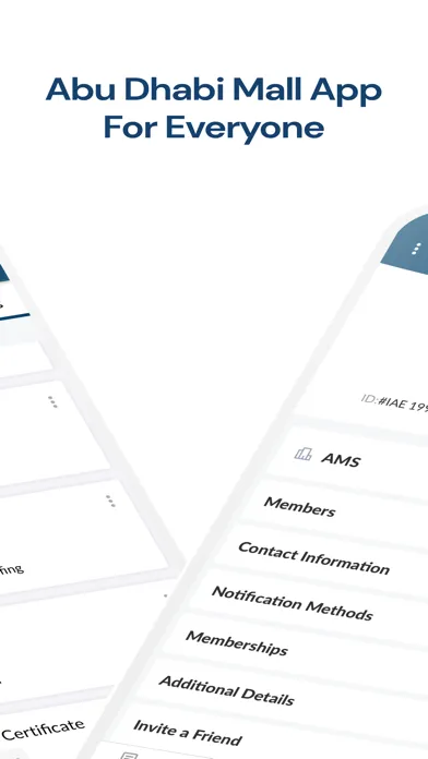 ภาพหน้าจอของ AMS-App