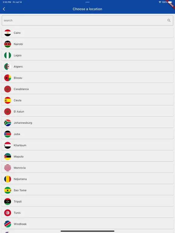 تصاویر World Clock 24/7 iPad 