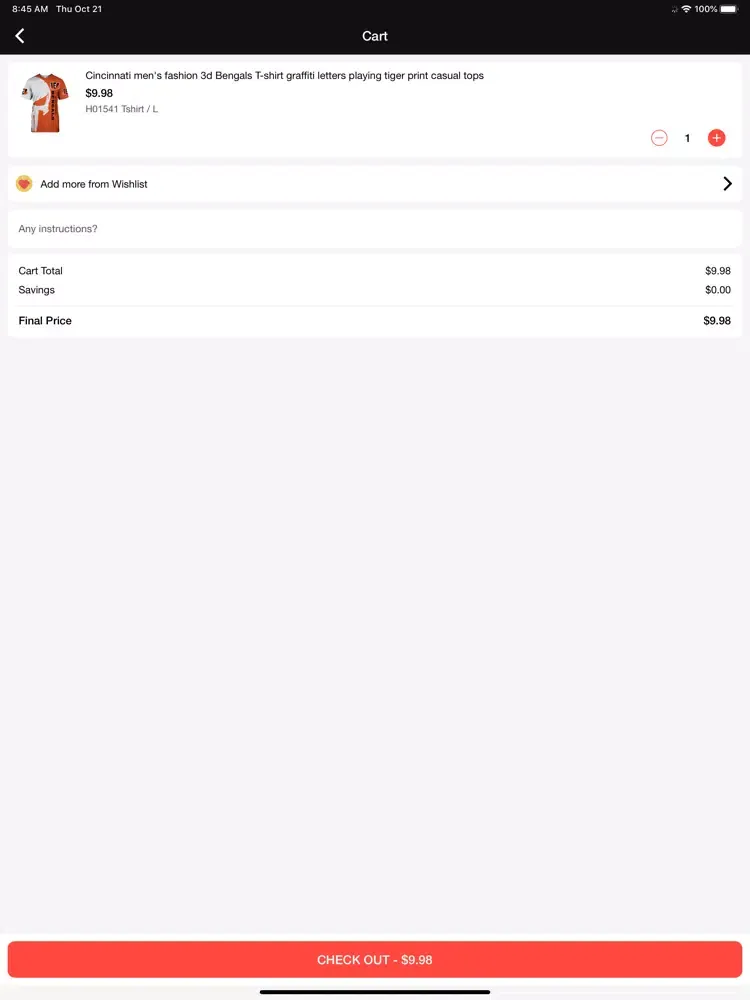 Just Stuff Store iPad  Ekran Görüntüleri