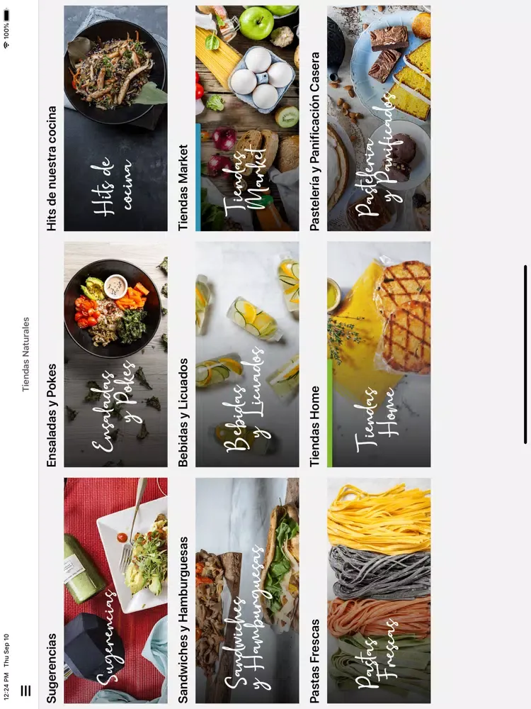 Tiendas Naturales iPad  스크린샷