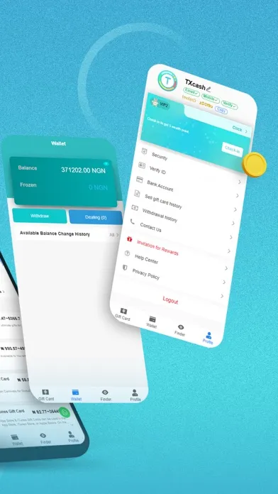 TxCash - by Won Inc. स्क्रीनशॉट