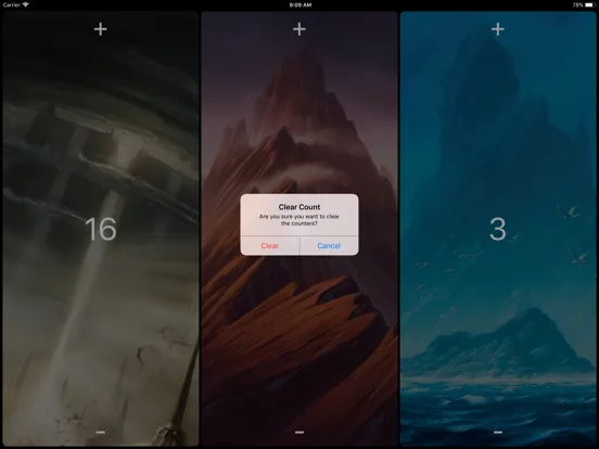 ภาพหน้าจอของ Storm Count iPad 