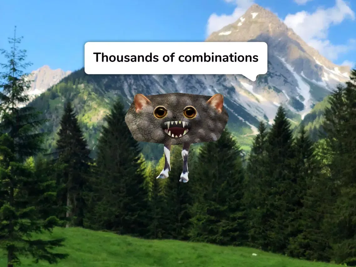 Ảnh chụp màn hình của Evolve Funny Animals for Kids iPad 
