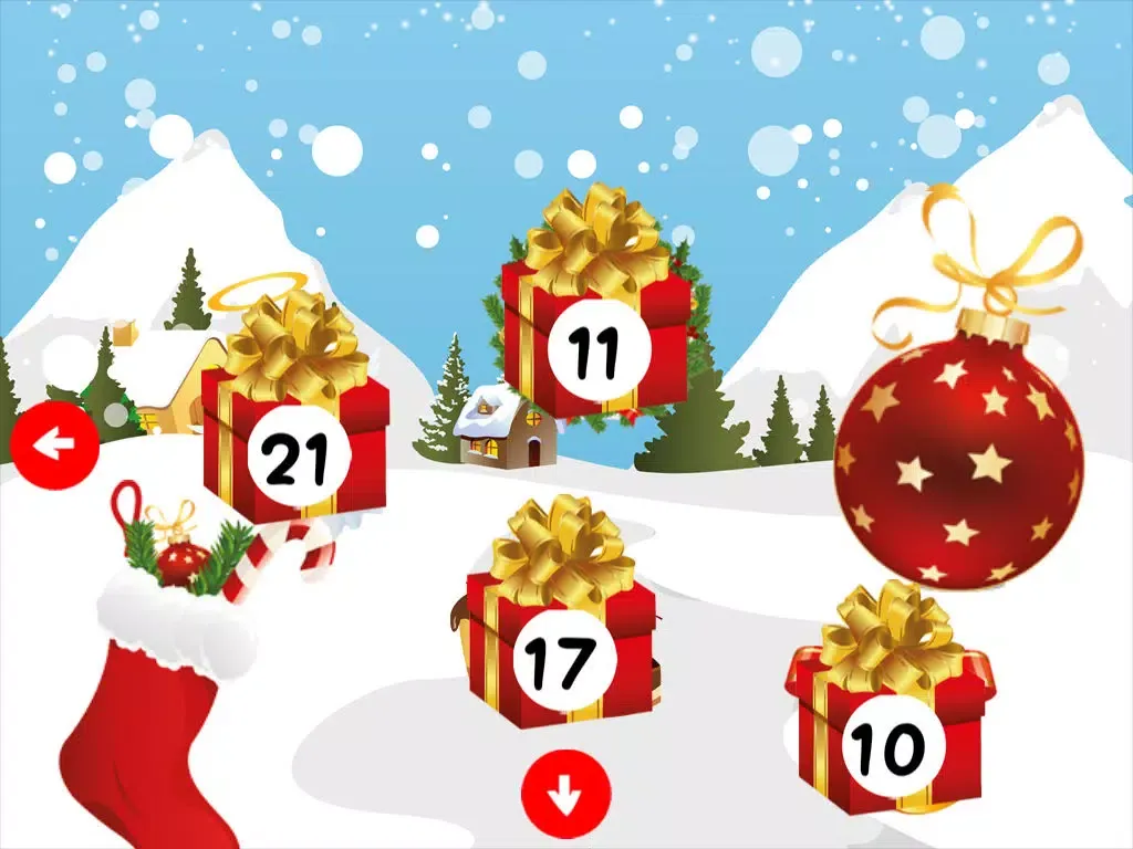 Ảnh chụp màn hình của Advent calendar - Your puzzle game for December and the Christmas season! iPad 