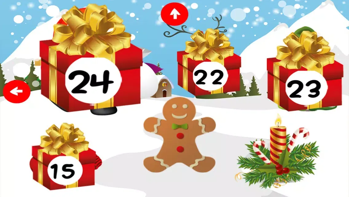 Ảnh chụp màn hình của Advent calendar - Your puzzle game for December and the Christmas season!