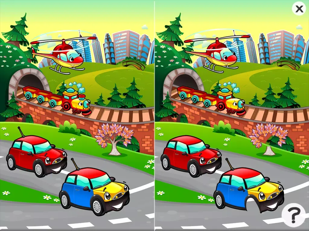 Capturas de tela do City vehicles game for children age 2-5: Train your skills for kindergarten, preschool or nursery school! iPad 