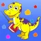 Dinosaurs game for children age 2-5: Train your skills for kindergarten, preschool or nursery school with dinos