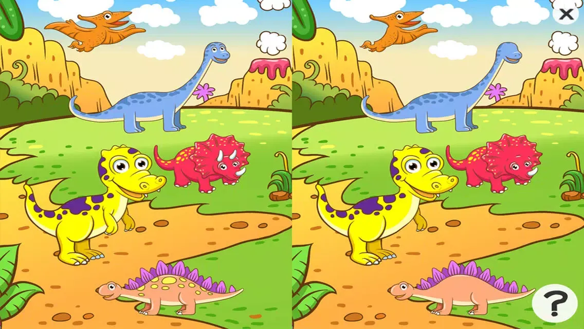 Screenshot di Dinosaurs game for children age 2-5: Train your skills for kindergarten, preschool or nursery school with dinos
