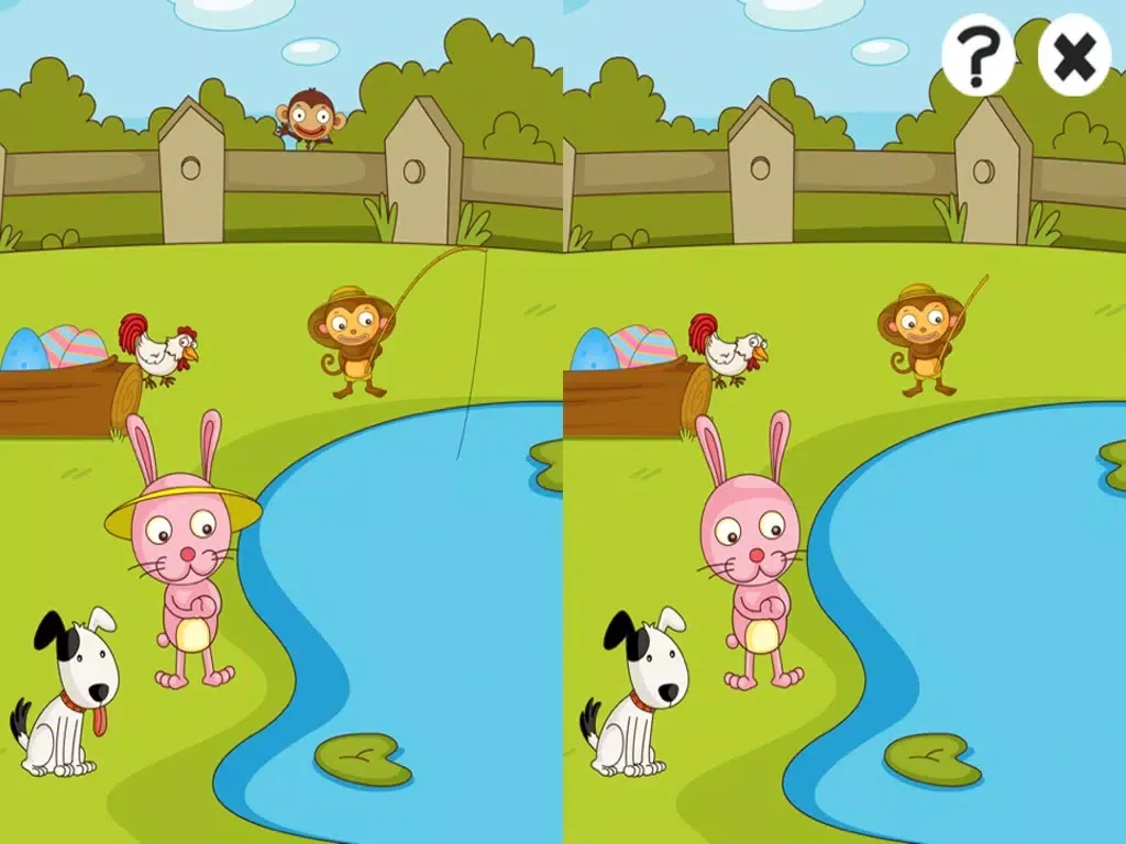 Active Easter! Learning games and puzzles for children age 2-5: Learn with bunny, eggs and rabbit iPad  Screenshots