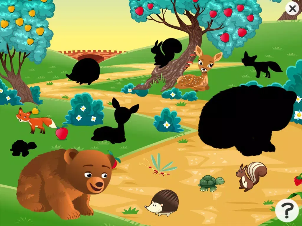 Animal game for children age 2-5: Get to know the animals of the forest iPad  Ekran Görüntüleri