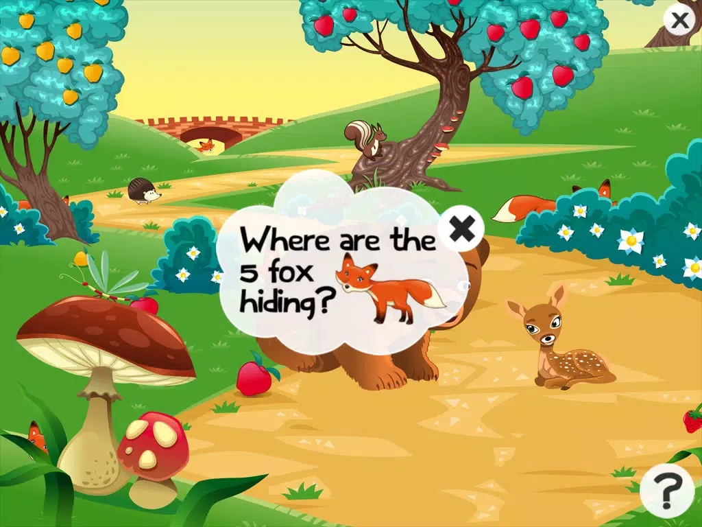 Animal game for children age 2-5: Get to know the animals of the forest iPad  Ekran Görüntüleri