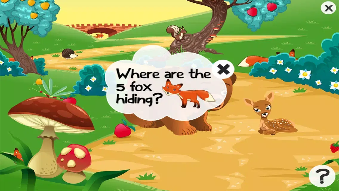 Animal game for children age 2-5: Get to know the animals of the forest Ekran Görüntüleri