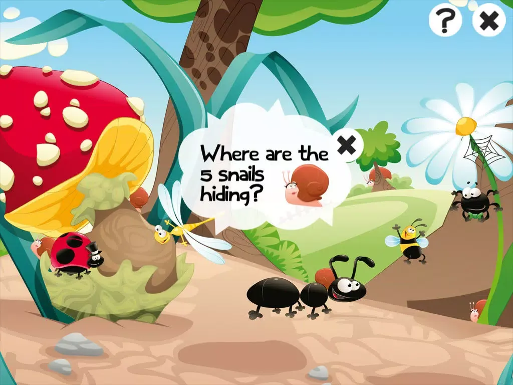 Insect games for children age 2-5: Get to know the bugs & insects of the forest iPad  Ekran Görüntüleri