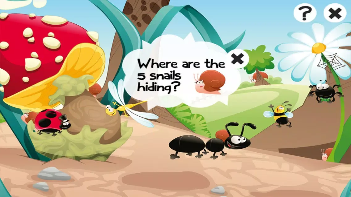 Insect games for children age 2-5: Get to know the bugs & insects of the forest Ekran Görüntüleri