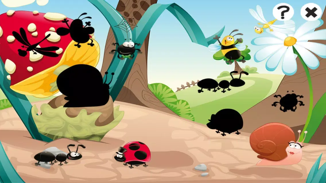 Insect games for children age 2-5: Get to know the bugs & insects of the forest Ekran Görüntüleri