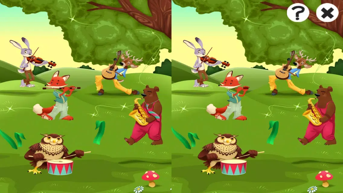 Captures d'écran de Animal game for children age 2-5: Get to know the animals of the forest with music