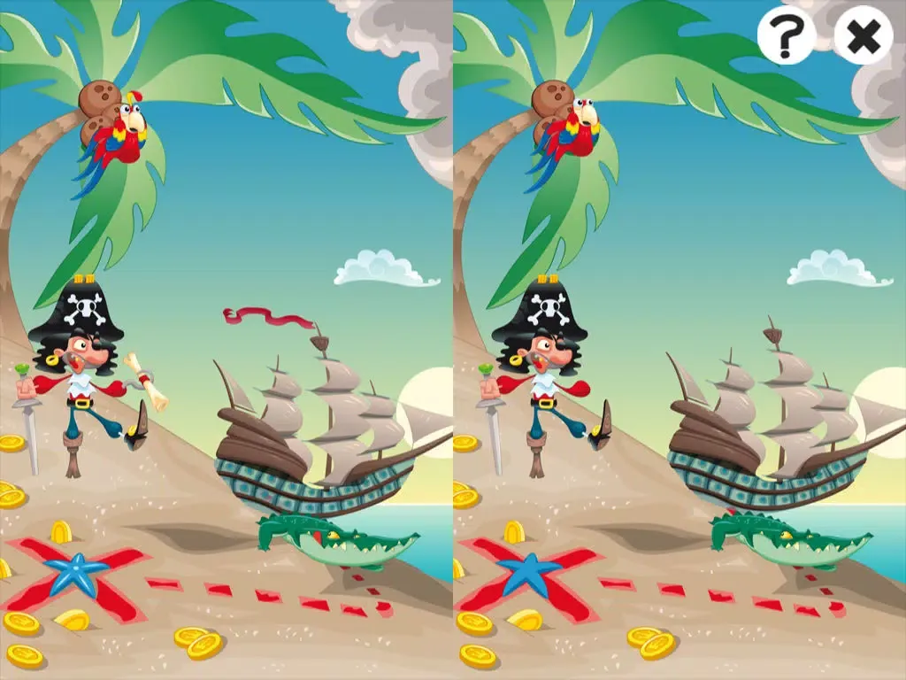 Pirates! Game for children age 2-5: Train your pirate skills for kindergarten, preschool or nursery school! iPad  Screenshots