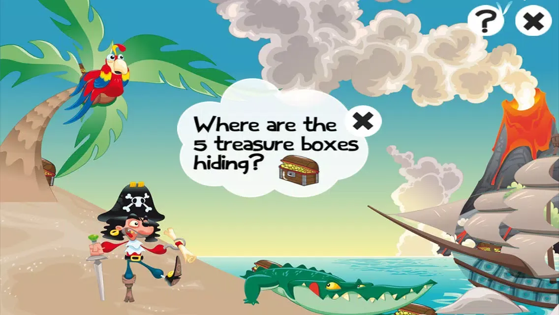 Pirates! Game for children age 2-5: Train your pirate skills for kindergarten, preschool or nursery school! Screenshots
