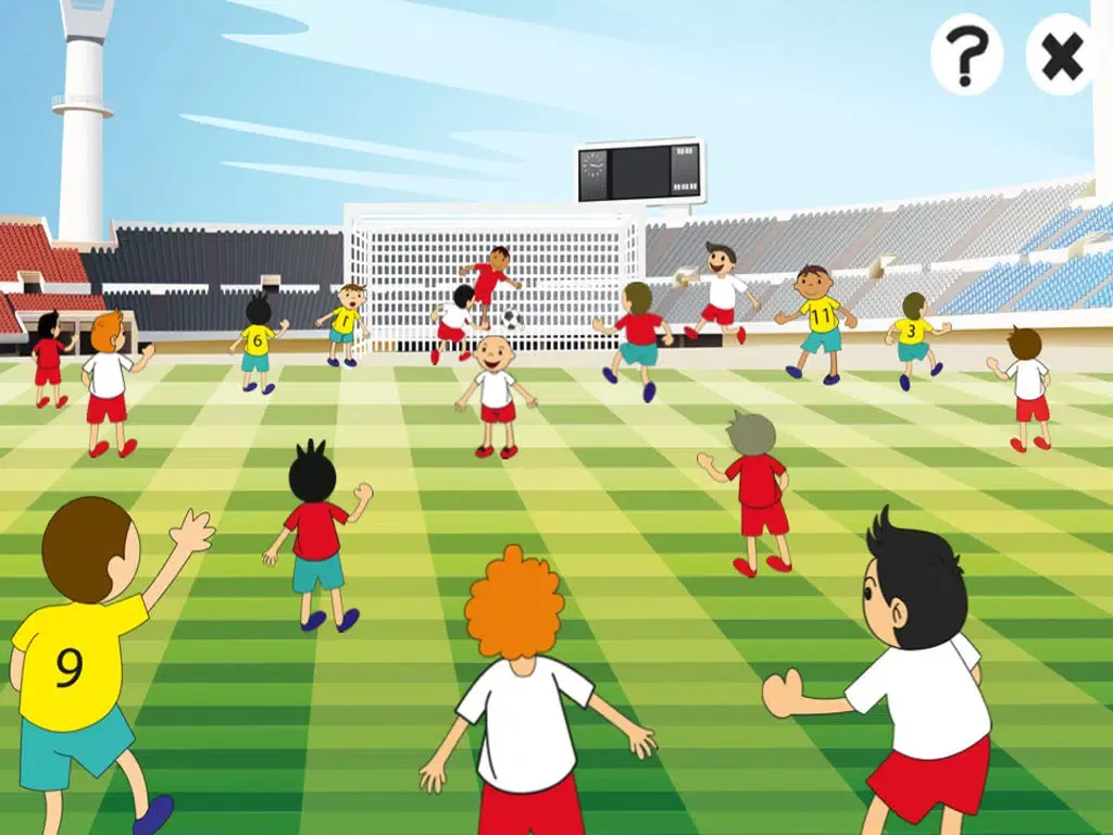 A Soccer Learning Game for Children age 2-5: Train your football skills for kindergarten, preschool or nursery school iPad  スクリーンショット