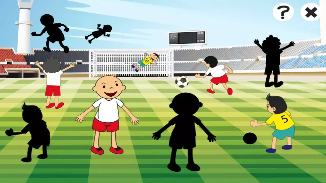 A Soccer Learning Game for Children age 2-5: Train your football skills for kindergarten, preschool or nursery school スクリーンショット
