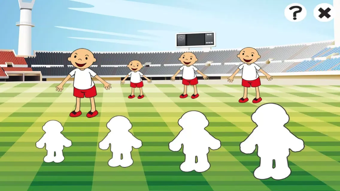A Soccer Learning Game for Children age 2-5: Train your football skills for kindergarten, preschool or nursery school スクリーンショット