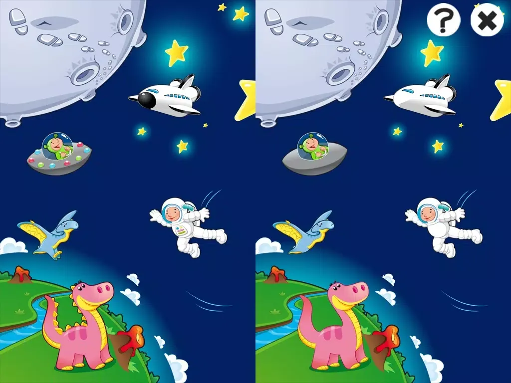 Tangkapan skrin Space learning game for children age 2-5: Train your skills for kindergarten, preschool or nursery school iPad 