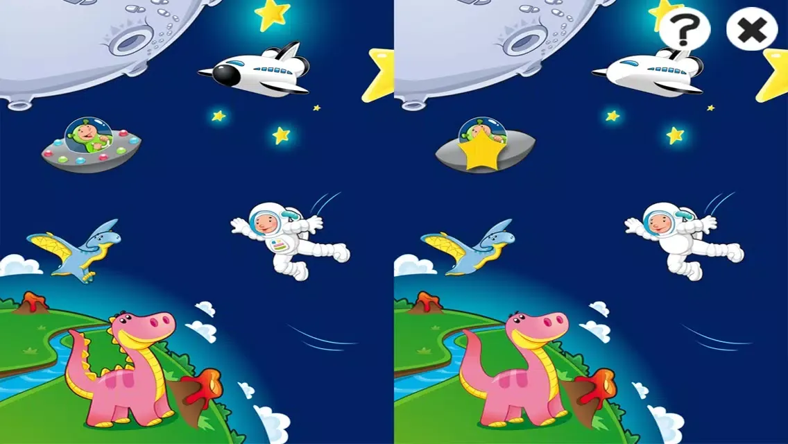 Tangkapan skrin Space learning game for children age 2-5: Train your skills for kindergarten, preschool or nursery school