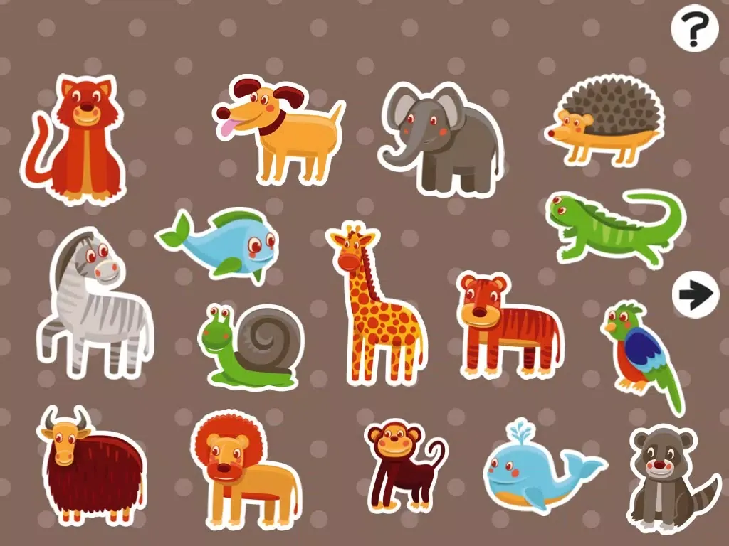 Capturas de pantalla de ABC First Words for Children – Learn the English Names of Animals, Vehicles, Fruits and Vegetables iPad 