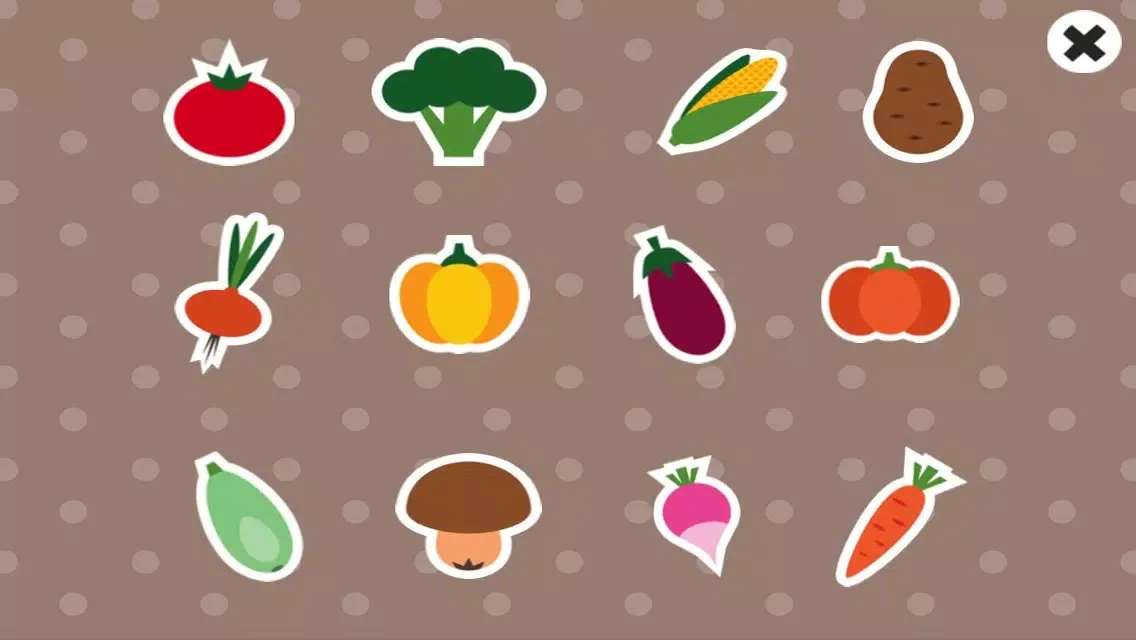 Capturas de pantalla de ABC First Words for Children – Learn the English Names of Animals, Vehicles, Fruits and Vegetables