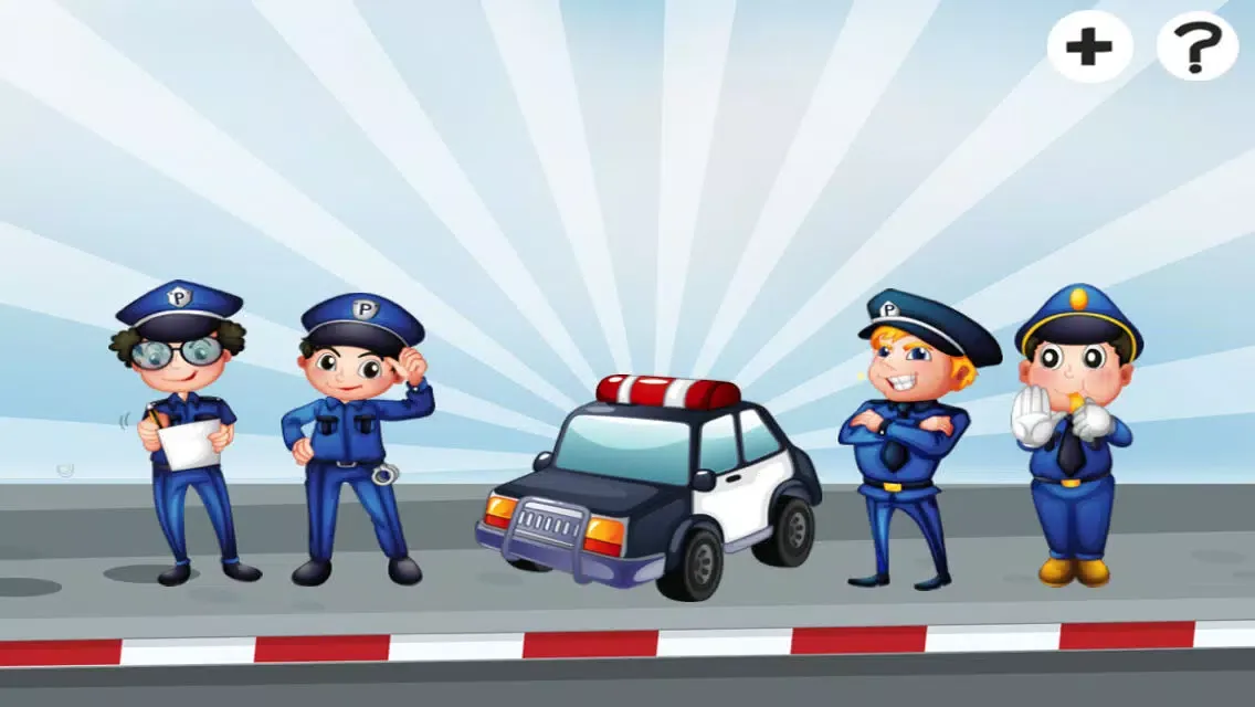 Tangkapan layar A Police Learning Game for Children