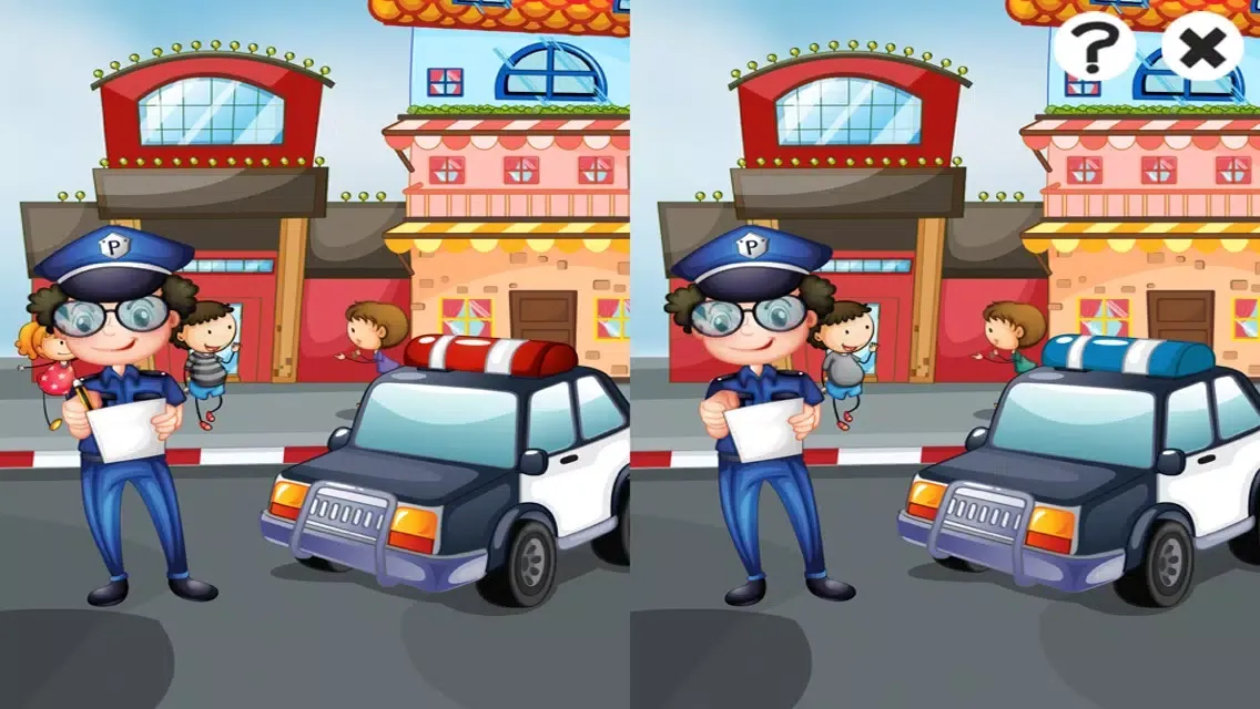 Tangkapan layar A Police Learning Game for Children