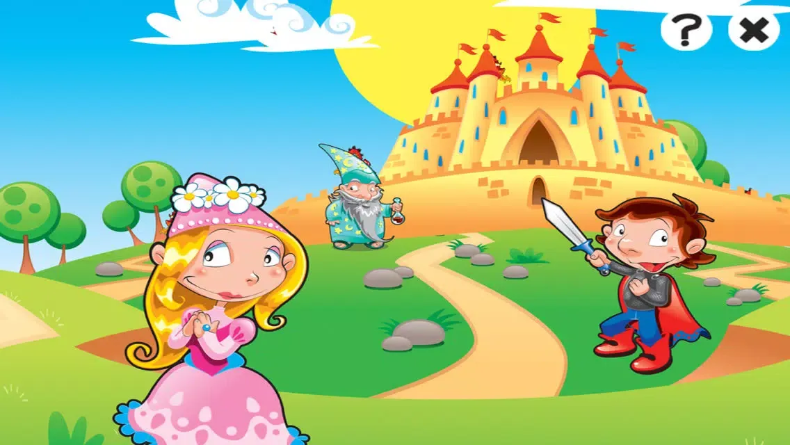 A Princess Game: learn and play for children in the Enchanted Kingdom应用截图