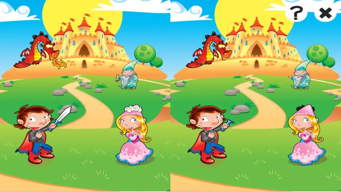 A Princess Game: learn and play for children in the Enchanted Kingdom应用截图