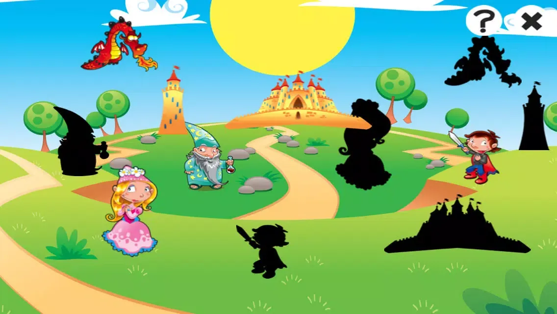 A Princess Game: learn and play for children in the Enchanted Kingdom应用截图