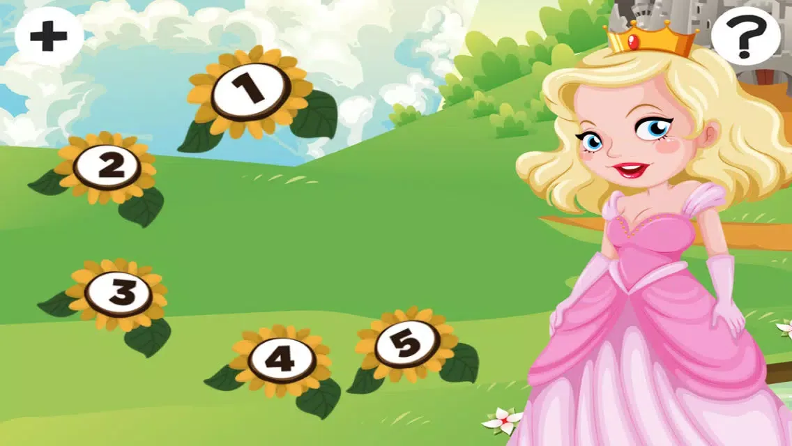 Capturas de tela do A Princess Game: learn and play for children in the Enchanted Kingdom