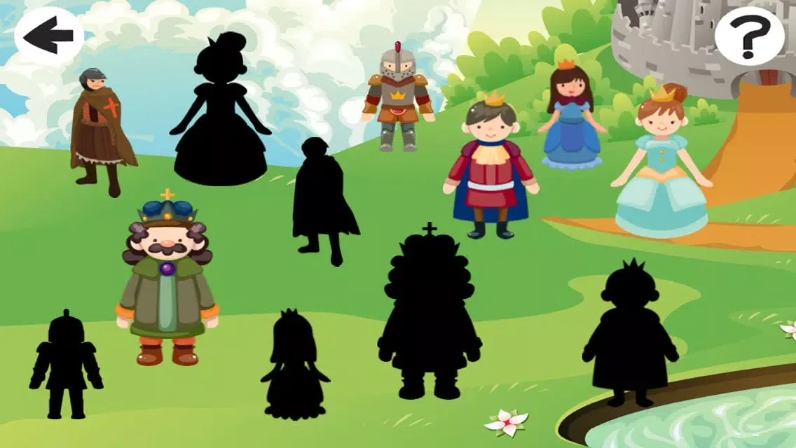 Capturas de tela do A Princess Game: learn and play for children in the Enchanted Kingdom