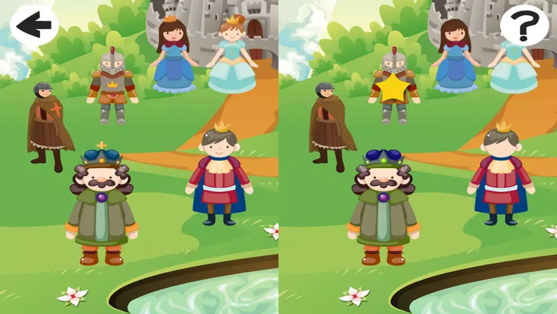 Capturas de tela do A Princess Game: learn and play for children in the Enchanted Kingdom